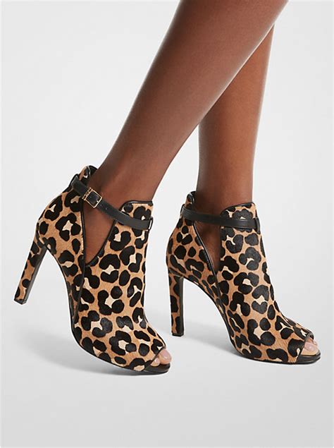 michael kors leopard sandals|michael kors lawson open toe.